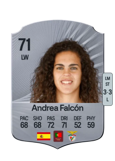 Andrea Sánchez Falcón card