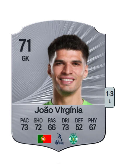 João Manuel Neves Virgínia card