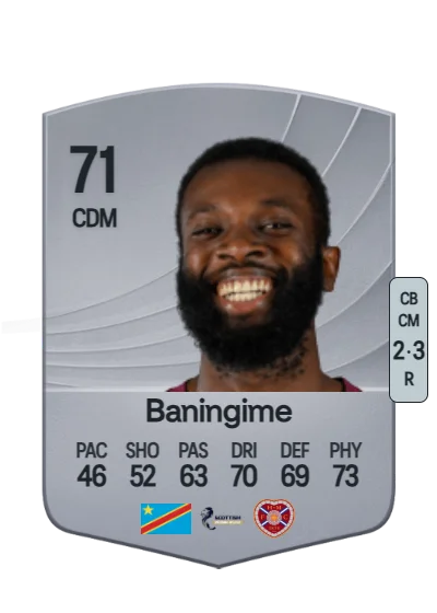 Beni Baningime card