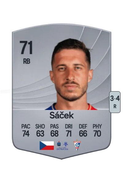 Michal Sáček card
