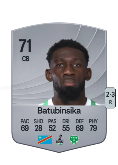 Dylan Batubinsika card