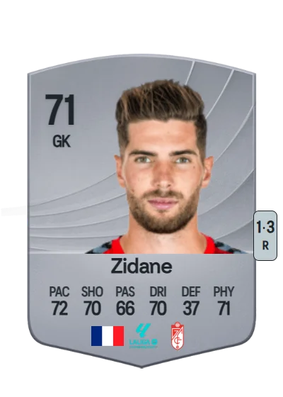 Luca Zidane card