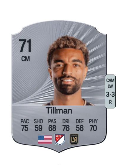 Timothy Tillman card