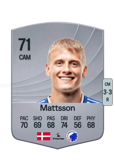 Magnus Mattsson card