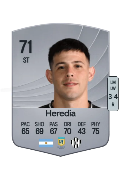 Leonardo Heredia card
