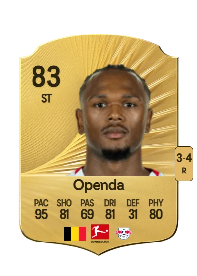Loïs Openda card