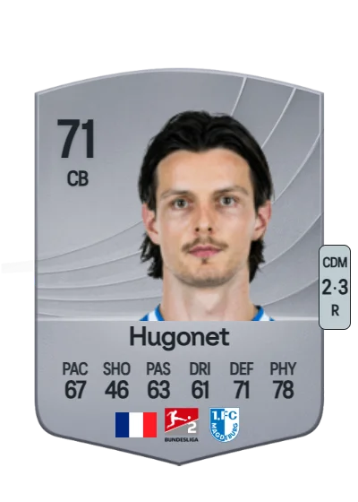 Jean Hugonet card