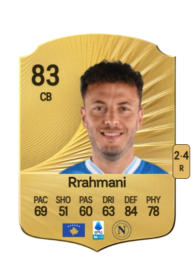 Amir Rrahmani card