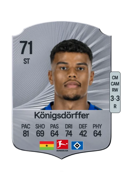 Ransford-Yeboah Königsdörffer card