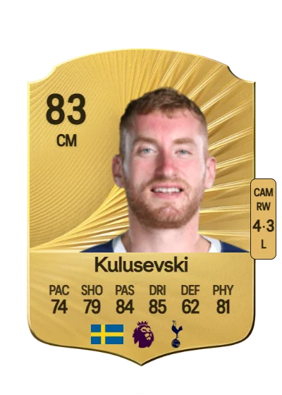 Dejan Kulusevski card