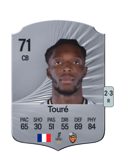 Isaak Touré card