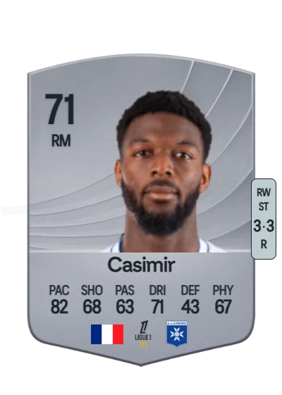 Josué Casimir card