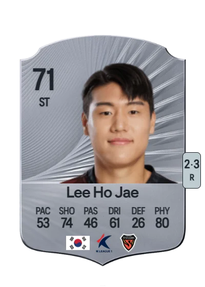 Ho Jae Lee card