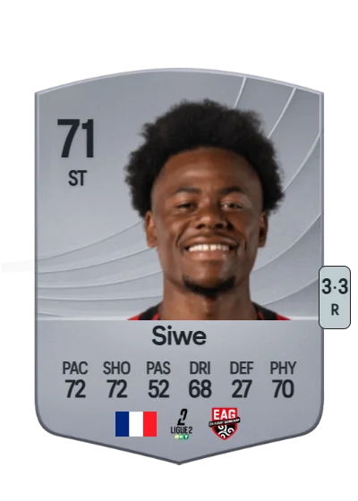 Jacques Siwe card
