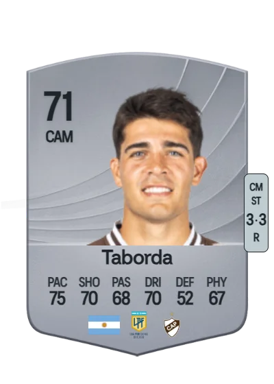 Vicente Taborda card
