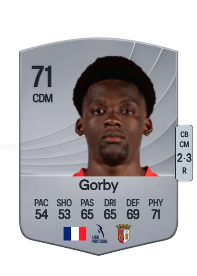 Jean Baptiste Gorby card