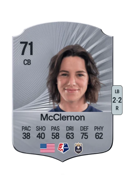 Phoebe McClernon card