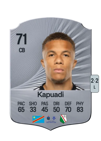 Steve Kapuadi card