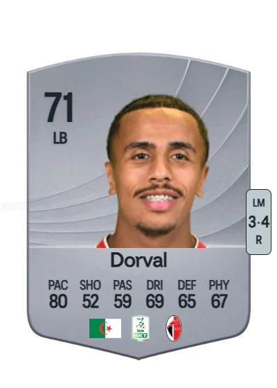 Mehdi Dorval card
