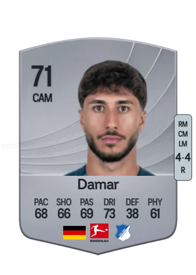 Muhammed Damar card