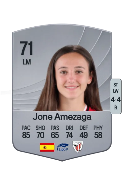 Jone Amezaga Martínez card