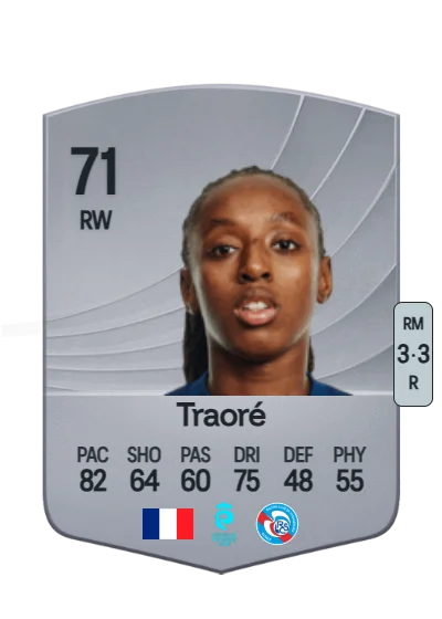 Manssita Traoré card