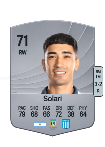 Santiago Solari card