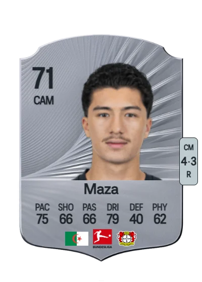 Ibrahim Maza card
