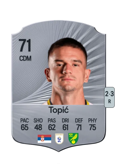 Mirko Topić card