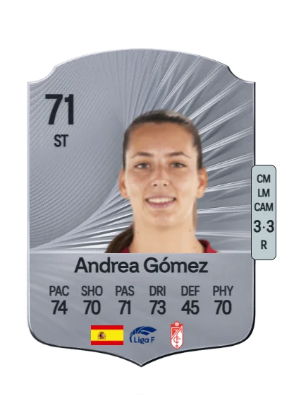 Andrea Gómez Oliver card