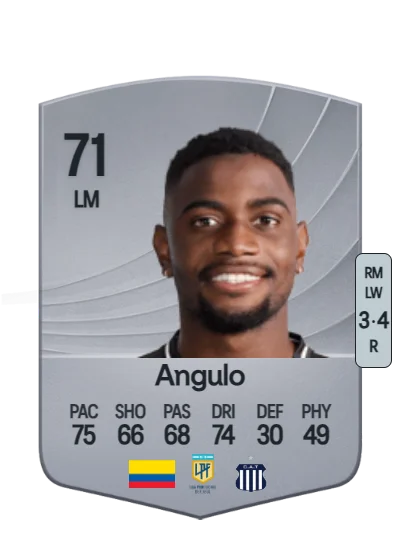 Luis Miguel Angulo card