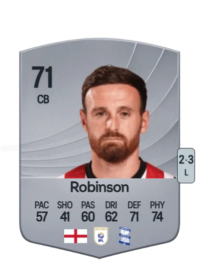 Jack Robinson card