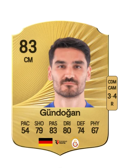 İlkay Gündoğan card