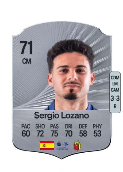 Sergio Lozano Lluch card
