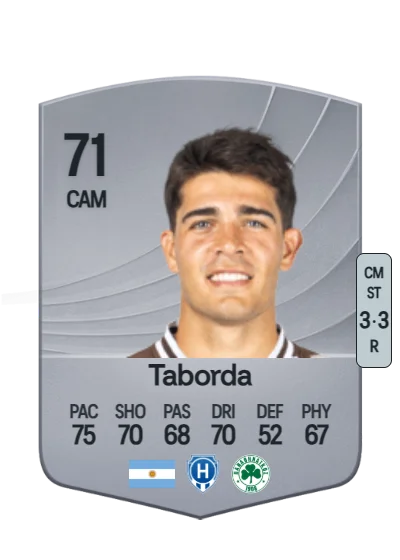 Vicente Taborda card
