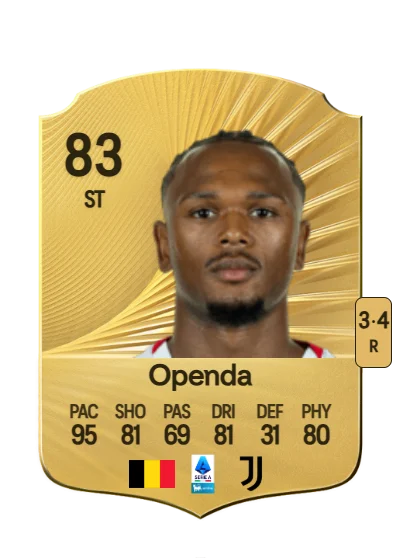 Loïs Openda card