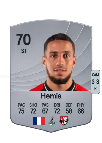 Amine Hemia card