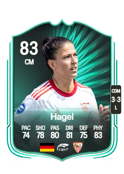 Chantal Hagel card