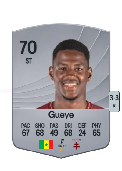 Idrissa Gueye card