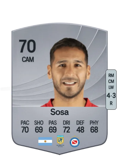 Ismael Sosa card