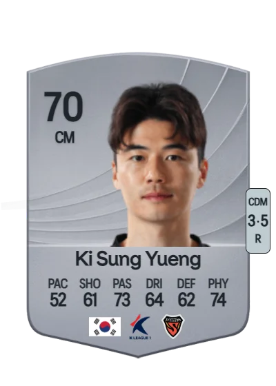 Sung Yueng Ki card