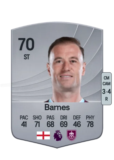 Ashley Barnes card