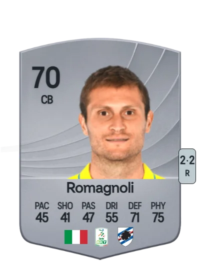 Simone Romagnoli card