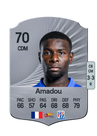Ibrahim Amadou card