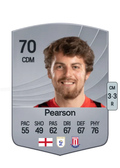 Ben Pearson card