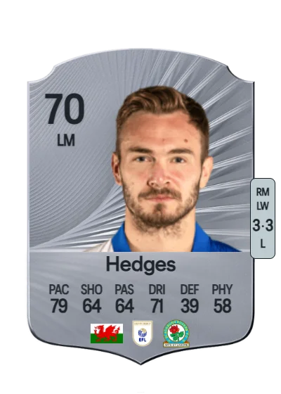 Ryan Hedges card