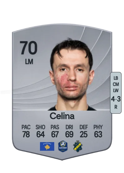 Bersant Celina card