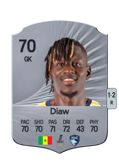 Mory Diaw card