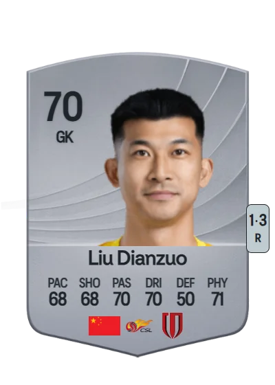 Dianzuo Liu card