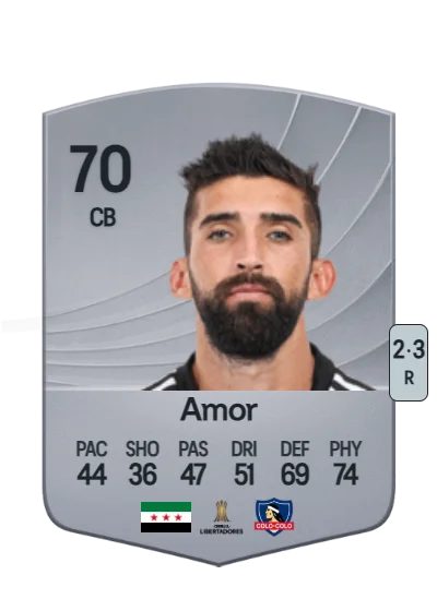 Emiliano Amor card
